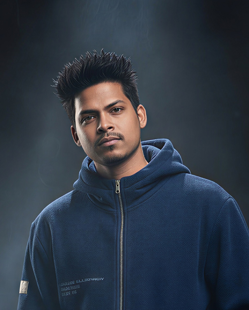 KrishnaGFX logo artwork